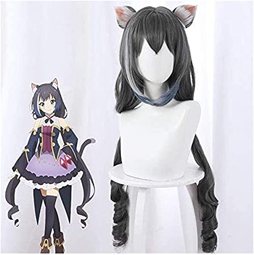 ydound Anime Coser Wig Spiel Prinzessin Connect!Re: Diving Momochi Kiruya Kyaru Cosplay Perücken Kostüm Play Perücke mit Katzenohr ydound Anime Coser Wig Spiel Prinzessin Connect!Re: Diving Momochi Kiruya Kyaru Cosplay Perücken Kostüm Play Perücke mit Katzenohr von ydound