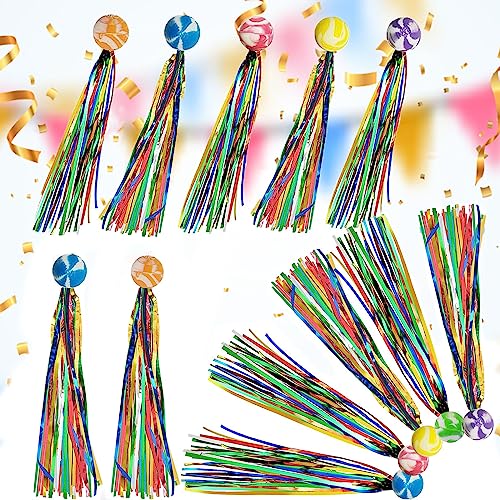 yeemeen Hüpfbälle für Kinder, 20Pcs Springball mit Farbige Bänder, Hüpfbälle Springball Gummiball Spielzeug Mitgebsel Kindergeburtstag für Geschenktütenfüllung yeemeen Hüpfbälle für Kinder, 20Pcs Springball mit Farbige Bänder, Hüpfbälle Springball Gummiball Spielzeug Mitgebsel Kindergeburtstag für Geschenktütenfüllung von yeemeen
