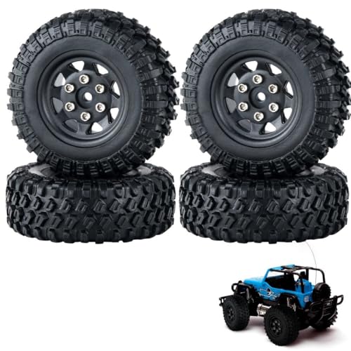 4 Stück 1:24 RC Auto Axial Scx24-90081 Rad, Mikro-Crawler-Reifen, Kunststoff 4 Stück 1:24 RC Auto Axial Scx24-90081 Rad, Mikro-Crawler-Reifen, Kunststoff von yeeplant