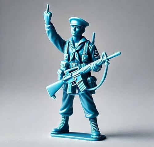 yiluohuan Lustige grüne Armeemänner, Armee Männer Actionfiguren, lustige Blaue Marine Mann, Gag Armee Männer Action Figuren Statue, Neuheit Mini Soldat Statue Dekorationen Militär Themenparty (BlauD) yiluohuan Lustige grüne Armeemänner, Armee Männer Actionfiguren, lustige Blaue Marine Mann, Gag Armee Männer Action Figuren Statue, Neuheit Mini Soldat Statue Dekorationen Militär Themenparty (BlauD) von yiluohuan