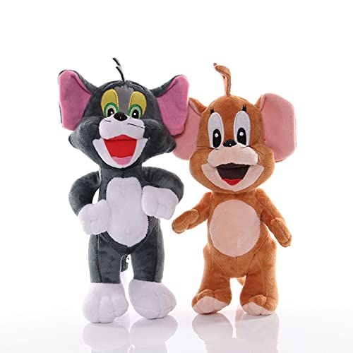 2 Stück Tom Cat Plüsch Jerry Mouse Kawaii weiche Stoffpuppe Cartoon Tiere Katze Plüsch für Kinder Geschenke 2 Stück Tom Cat Plüsch Jerry Mouse Kawaii weiche Stoffpuppe Cartoon Tiere Katze Plüsch für Kinder Geschenke von yitao