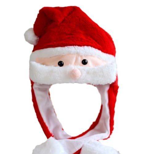 yomoe Weihnachtsmann Mütze Elch Kopfbedeckung Kopfschmuck mit Beweglichen Ohren von yomoe