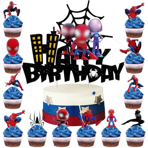 49 Stück bunte Tortendeko für Kindergeburtstag – Cupcake Topper, Kuchen Deko & Tortenverzierungen – Happy Birthday Partyzubehör inkl. Motivdekoration (Theme) – Ideal für Kuchendekoration Kinderparty 49 Stück bunte Tortendeko für Kindergeburtstag – Cupcake Topper, Kuchen Deko & Tortenverzierungen – Happy Birthday Partyzubehör inkl. Motivdekoration (Theme) – Ideal für Kuchendekoration Kinderparty von youngfocus