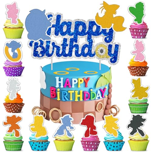 25 Stücke Soni Cake Topper, Happy Birthday Tortendeko, Tortendeko Geburtstag Kinder, Cartoon-Animationsfigur Tortendekoration, Geburtsta 25 Stücke Soni Cake Topper, Happy Birthday Tortendeko, Tortendeko Geburtstag Kinder, Cartoon-Animationsfigur Tortendekoration, Geburtsta von youngfocus