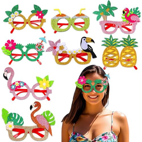 ysister 8 Paar Kostüm Party Sonnenbrille,Lustige Brille,Lustiges Sonnenbrillen,Tropical Sonnenbrillen Partybrille Set,Lustige Sonnenbrille für Strand Thema Dekoration Party Zubehör Foto Requisite ysister 8 Paar Kostüm Party Sonnenbrille,Lustige Brille,Lustiges Sonnenbrillen,Tropical Sonnenbrillen Partybrille Set,Lustige Sonnenbrille für Strand Thema Dekoration Party Zubehör Foto Requisite von ysister