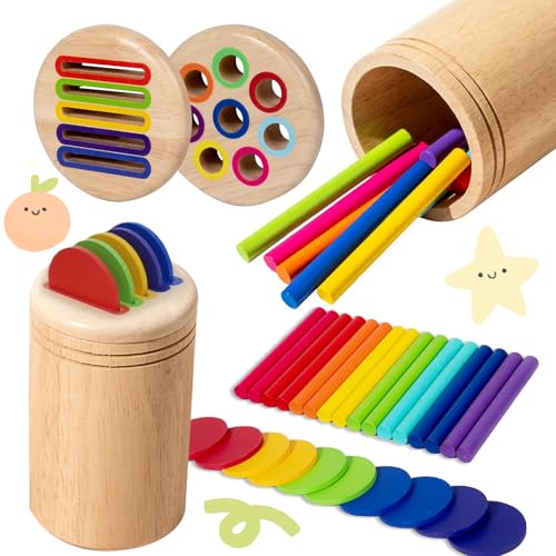 ysister Montessori Spielzeug ab 1 2 3 Jahre,Montessori Spielzeug sortierspiel Montessori Spielzeug ab 1 Jahr Holzspielzeug Kinder für Kleinkinder - Holz Sortier Stapelspielzeug ysister Montessori Spielzeug ab 1 2 3 Jahre,Montessori Spielzeug sortierspiel Montessori Spielzeug ab 1 Jahr Holzspielzeug Kinder für Kleinkinder - Holz Sortier Stapelspielzeug von ysister