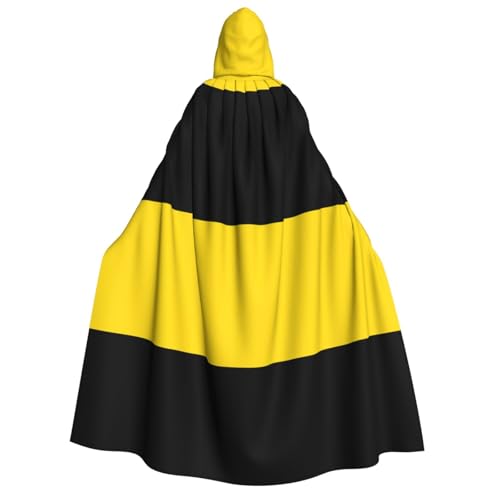 yuangjhop Baden-Württemberg-Flaggen-Druck Erwachsenen-Kapuzenumhang mit Kapuze, geeignet für Halloween-Cosplay-Kostüme. von yuangjhop