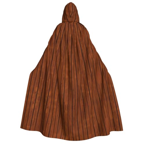 yuangjhop Brauner Holzmuster-Druck, Erwachsenen-Kapuzenumhang, geeignet für Halloween-Cosplay-Kostüme. yuangjhop Brauner Holzmuster-Druck, Erwachsenen-Kapuzenumhang, geeignet für Halloween-Cosplay-Kostüme. von yuangjhop