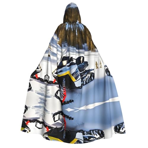 yuangjhop Fortschrittlicher Schneemobil-Druck, Erwachsenen-Kapuzenumhang, geeignet für Halloween-Cosplay-Kostüme. yuangjhop Fortschrittlicher Schneemobil-Druck, Erwachsenen-Kapuzenumhang, geeignet für Halloween-Cosplay-Kostüme. von yuangjhop