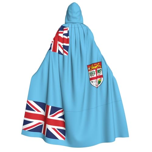 yuangjhop Kapuzenmantel mit Fidschi-Flagge, für Erwachsene, geeignet für Halloween, Cosplay-Kostüme. yuangjhop Kapuzenmantel mit Fidschi-Flagge, für Erwachsene, geeignet für Halloween, Cosplay-Kostüme. von yuangjhop