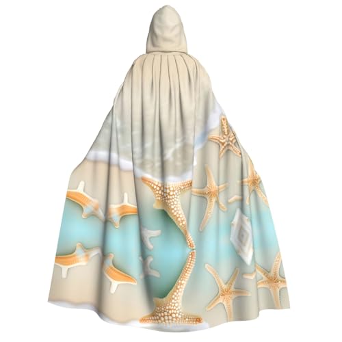 yuangjhop Kapuzenmantel mit Seestern-Druck, für Erwachsene, geeignet für Halloween, Cosplay-Kostüme. yuangjhop Kapuzenmantel mit Seestern-Druck, für Erwachsene, geeignet für Halloween, Cosplay-Kostüme. von yuangjhop