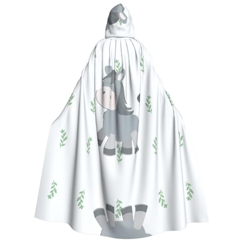 yuangjhop Kapuzenumhang mit lächelndem Esel für Erwachsene, geeignet für Halloween, Cosplay-Kostüme. yuangjhop Kapuzenumhang mit lächelndem Esel für Erwachsene, geeignet für Halloween, Cosplay-Kostüme. von yuangjhop