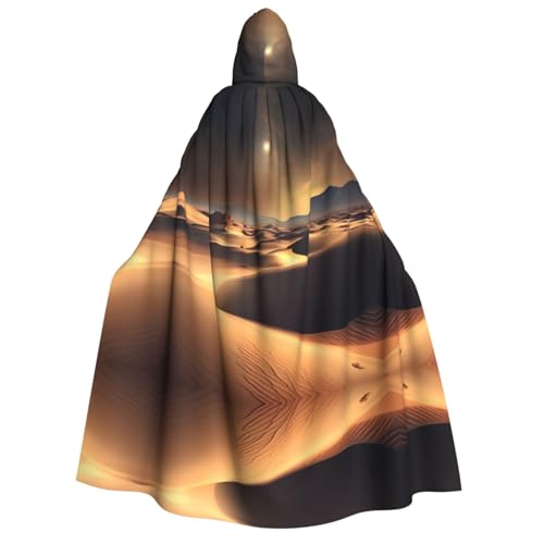 yuangjhop Sahara-Wüstenaufdruck, Erwachsenen-Kapuzenumhang, geeignet für Halloween-Cosplay-Kostüme. yuangjhop Sahara-Wüstenaufdruck, Erwachsenen-Kapuzenumhang, geeignet für Halloween-Cosplay-Kostüme. von yuangjhop
