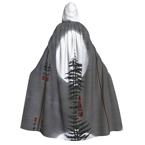 yuangjhop Umhang mit Kapuze für Erwachsene, Motiv: Mondkiefer, geeignet für Halloween, Cosplay-Kostüme. yuangjhop Umhang mit Kapuze für Erwachsene, Motiv: Mondkiefer, geeignet für Halloween, Cosplay-Kostüme. von yuangjhop