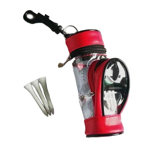 yuhlkopm Golf Zubehör Organizer, robuste und langlebige Performance PVC verschleißfeste Aufbewahrungstasche für Golf Zubehör, Golftasche, Rot yuhlkopm Golf Zubehör Organizer, robuste und langlebige Performance PVC verschleißfeste Aufbewahrungstasche für Golf Zubehör, Golftasche, Rot von yuhlkopm