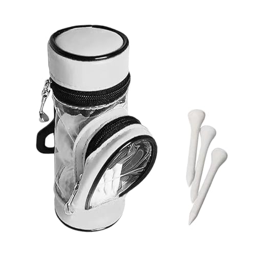 yuhlkopm Golf Zubehör Organizer, robuste und langlebige Performance PVC verschleißfeste Aufbewahrungstasche für Golf Zubehör, Golftasche, Weiß yuhlkopm Golf Zubehör Organizer, robuste und langlebige Performance PVC verschleißfeste Aufbewahrungstasche für Golf Zubehör, Golftasche, Weiß von yuhlkopm