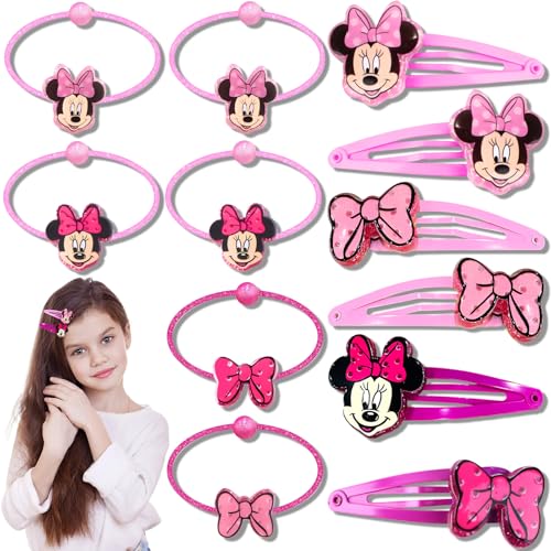 Haarspangen Mädchen, Maus Haarring Baby Haarspangen Maus Kinder Haarschmuck Exquisite Süße Haarspangen Geburtstagsgeschenke Weihnachtsgeschenke Geschenke für Kleine Mädchen Kinder von yumcute