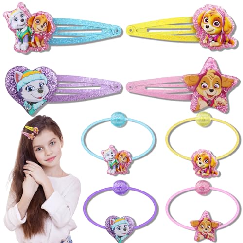 Haarspangen Mädchen, Prinzessin Paw Haarring Baby Haarspangen Kinder Haarschmuck Exquisite Süße Haarspangen Geburtstagsgeschenke Weihnachtsgeschenke Geschenke für Kleine Mädchen Kinder von yumcute