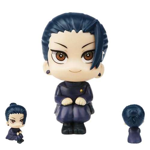 Anime Figuren,10CM Mini Anime Figur,Cartoon Puppe Anime Modell Statue,PVC Action Figure Spielzeug,Desktop Ornamente Decoration,Sammlerstücke Geschenke für Anime Fans von yumcute