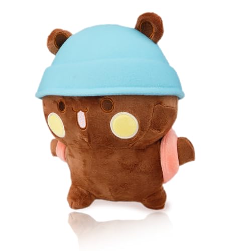 yumcute Bubu Kuscheltier, Bubu Plüsch, Pandabär Kuscheltier, Bezauberndes weiches Plüschtierkissen, Bubu Dudu Figur, Geburtstagsfeiergeschenke für Jungen und Mädchen von yumcute