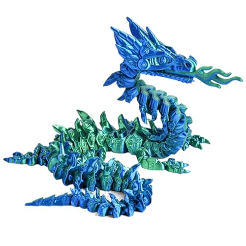 yupeuooe 3D-Drache – Fidget-Tier-Schreibtischspielzeug, sensorisches Sammlerstück, 3D-Feuerdrachenstatue für Schreibtisch, Bücherregal, Raumdekoration, Dekoration yupeuooe 3D-Drache – Fidget-Tier-Schreibtischspielzeug, sensorisches Sammlerstück, 3D-Feuerdrachenstatue für Schreibtisch, Bücherregal, Raumdekoration, Dekoration von yupeuooe