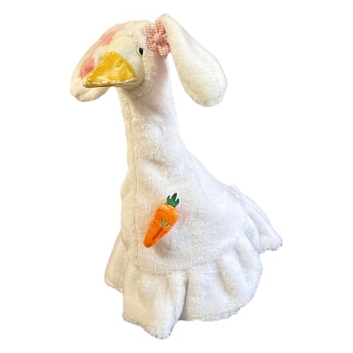 yupeuooe Animal Outfit, Easter Bunny Theme Porch Animal Outfits, Spring Holiday Scene Decoration 17 Inch or 23 Inch Sculpture Costume for Housewarming Celebration von yupeuooe