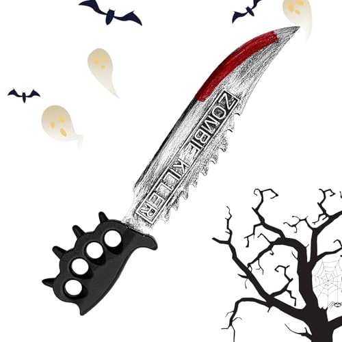 yupeuooe Halloween Streiche Requisiten,Blutig Realistisches Prankschwert - Tragbares Zubehör Für Rollenspiel Cosplay Bühnenauftritt Gruselfilm Kostüm yupeuooe Halloween Streiche Requisiten,Blutig Realistisches Prankschwert - Tragbares Zubehör Für Rollenspiel Cosplay Bühnenauftritt Gruselfilm Kostüm von yupeuooe