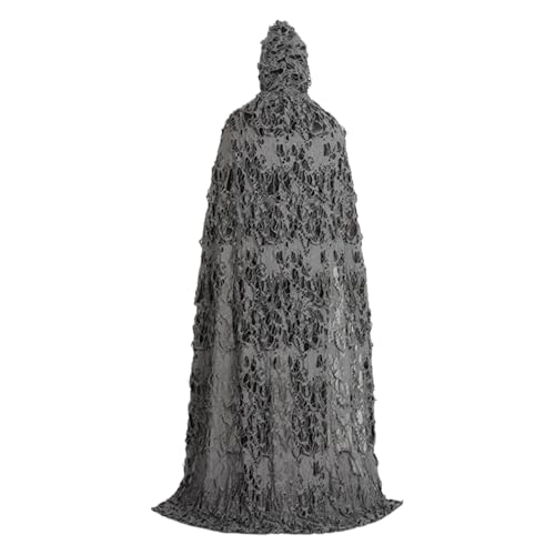 yupeuooe Herren-Umhang mit Kapuze, Halloween-Umhang für Erwachsene, Cosplay-Umhang – atmungsaktives Cosplay-Kostüm für Spukhaus, Damen, Herren, Kinder, Verkleidung, Rollenspiele, Theater von yupeuooe