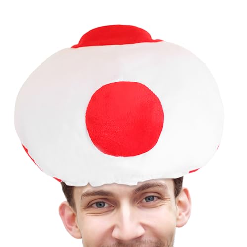 yupeuooe Pilzhut Cosplay – Cosplay-Kostüm-Requisiten, Kopfbedeckung, lustige Kostüm-Requisiten für Männer, Frauen, Kinder, Rollenspiele, Party-Dekoration yupeuooe Pilzhut Cosplay – Cosplay-Kostüm-Requisiten, Kopfbedeckung, lustige Kostüm-Requisiten für Männer, Frauen, Kinder, Rollenspiele, Party-Dekoration von yupeuooe