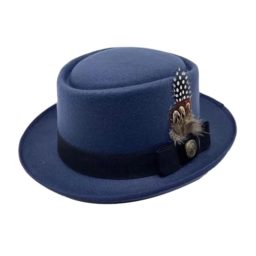 yupeuooe Schwarze Melone, Oktoberfest-Hut-Kostüm,Deutscher Hut - Mit Federn, Emblemen, Oktoberfest-Outfits für Damen, Oktoberfest-Kostümzubehör, vielseitig einsetzbar von yupeuooe