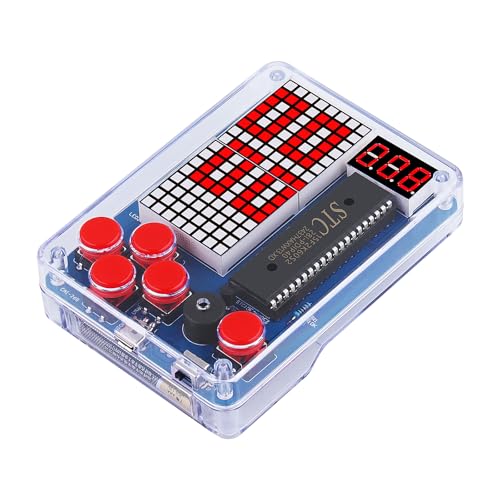 Elektronische Spielmaschine Lötprojekte Löt-Übungsset Roter Knopf von yusvwkj