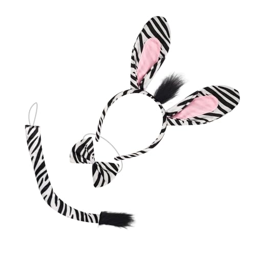 yuwqqoajv 3 Teile/Satz Zebra Dress Up DREI Stück Set Für Kinder S Partys Tuch Streifen DREI Stück Set Zebra DREI teiliges Set, A yuwqqoajv 3 Teile/Satz Zebra Dress Up DREI Stück Set Für Kinder S Partys Tuch Streifen DREI Stück Set Zebra DREI teiliges Set, A von yuwqqoajv