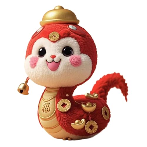 yybng Schlangen-Maskottchen-Plüschtier, 2025 Jahr des Schlangenmaskottchens, Chinesische Schlangen-Maskottchen-Puppe, Für Die Dekoration des Chinesischen Neujahrs yybng Schlangen-Maskottchen-Plüschtier, 2025 Jahr des Schlangenmaskottchens, Chinesische Schlangen-Maskottchen-Puppe, Für Die Dekoration des Chinesischen Neujahrs von yybng