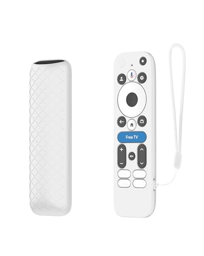 yystao Schutzhülle für onn.GoogleTV Box 4K Pro Fernbedienung, Silikon-Schutzhülle kompatibel mit onn.GoogleTV Box 4K Pro, staubdichter Gehäuse, Kratzfest, Weiß yystao Schutzhülle für onn.GoogleTV Box 4K Pro Fernbedienung, Silikon-Schutzhülle kompatibel mit onn.GoogleTV Box 4K Pro, staubdichter Gehäuse, Kratzfest, Weiß von yystao