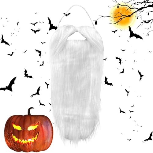 Falscher Bart | Realistischer Männer-Kostüm-Party-Bart | Männlicher Falscher Partyzubehör Für Halloween, Weihnachten, Maskerade Und Bühnenauftritte von yztju