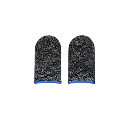 Fingerhülle Zum Spielen-Anti-Rutsch-Daumenwrap, Touchscreen-Fingerabdeckung | Atmungsaktives Faserspiel-Finger-Socken, Schweißfestem Mobiler Steuerungsverstärker, Feuchtigkeitsbeständiger Beschützer F von yztju