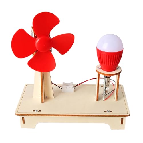 Stem Hands Windturbinen-Kit aus Holz, Wissenschaftsprojekt für Kinder, 7–14, pädagogisches Physikspielzeug für das Lernen erneuerbarer Energien, Modell Stem Hands Windturbinen-Kit aus Holz, Wissenschaftsprojekt für Kinder, 7–14, pädagogisches Physikspielzeug für das Lernen erneuerbarer Energien, Modell von yztju