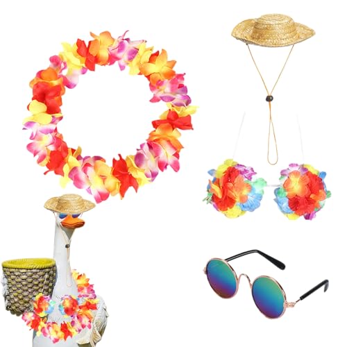 yztju Gänse -Outfit, Gänsekleidung,Garden Hawaiian Tier -Outfit | - light weight hawaiianische Lei -Kleidung für Gartenhof im Freien yztju Gänse -Outfit, Gänsekleidung,Garden Hawaiian Tier -Outfit | - light weight hawaiianische Lei -Kleidung für Gartenhof im Freien von yztju