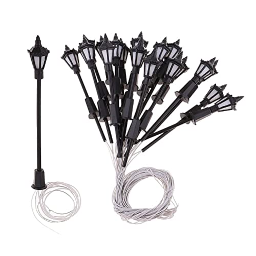 zalati Mini-LED-Licht, 20 Stück, 1:100 Landschafts-Dekorationsleuchten für Park, Straße, Eisenbahn, Modellbau, Sandkasten-Szenen zalati Mini-LED-Licht, 20 Stück, 1:100 Landschafts-Dekorationsleuchten für Park, Straße, Eisenbahn, Modellbau, Sandkasten-Szenen von zalati