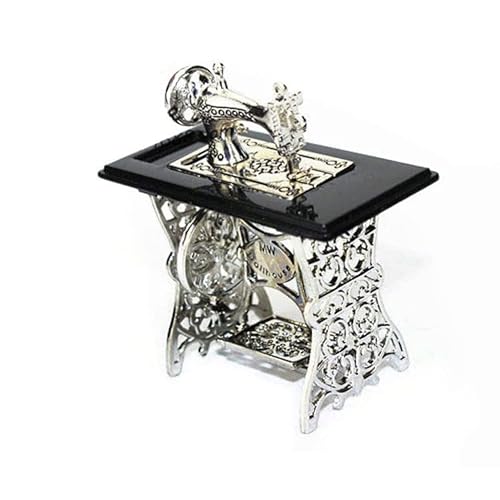 zalati Puppenhaus Nähmaschine 1:12 Miniatur Möbel Spielzeug für Puppenhaus Dekoration - Metall zalati Puppenhaus Nähmaschine 1:12 Miniatur Möbel Spielzeug für Puppenhaus Dekoration - Metall von zalati