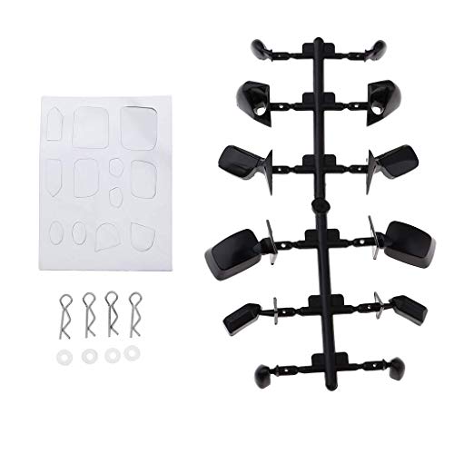 zalati Simulation Car Plastic Wing Mirrors Retrofit Kits For 1/10 model car RC shell general simulation modification accessories On Road Racing Drift Car Ornament Black zalati Simulation Car Plastic Wing Mirrors Retrofit Kits For 1/10 model car RC shell general simulation modification accessories On Road Racing Drift Car Ornament Black von zalati