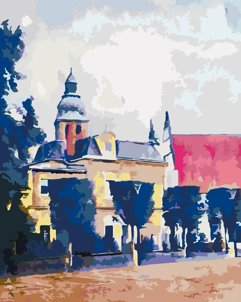 Malen nach Zahlen - Bad Salzuflen, Motiv 2 - by zamart, mit Rahmen Malen nach Zahlen - Bad Salzuflen, Motiv 2 - by zamart, mit Rahmen von zamart