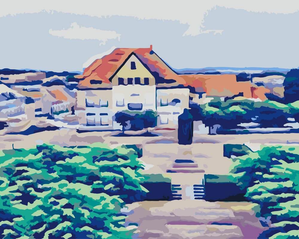 Malen nach Zahlen - Blick über Gotha - by zamart, ohne Rahmen Malen nach Zahlen - Blick über Gotha - by zamart, ohne Rahmen von zamart