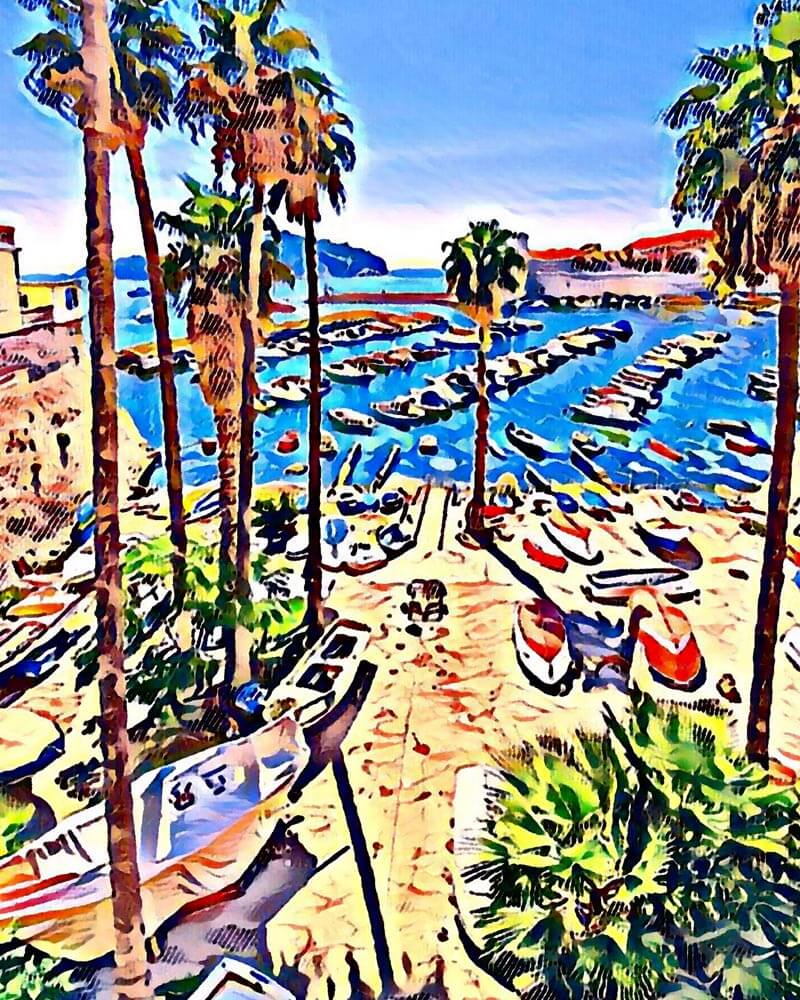 Malen nach Zahlen - Dubrovnik, Kroatien - by zamart, ohne Rahmen Malen nach Zahlen - Dubrovnik, Kroatien - by zamart, ohne Rahmen von zamart