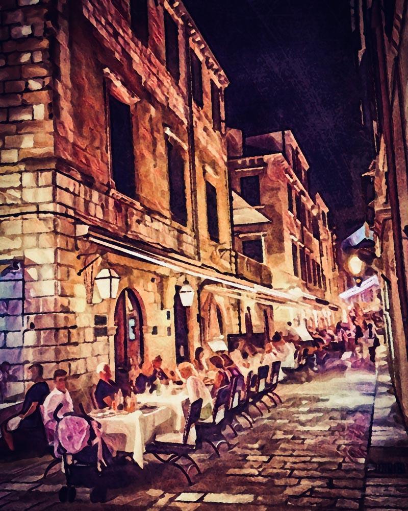 Malen nach Zahlen - Familienfeier in Dubrovnik - by zamart, ohne Rahmen Malen nach Zahlen - Familienfeier in Dubrovnik - by zamart, ohne Rahmen von zamart