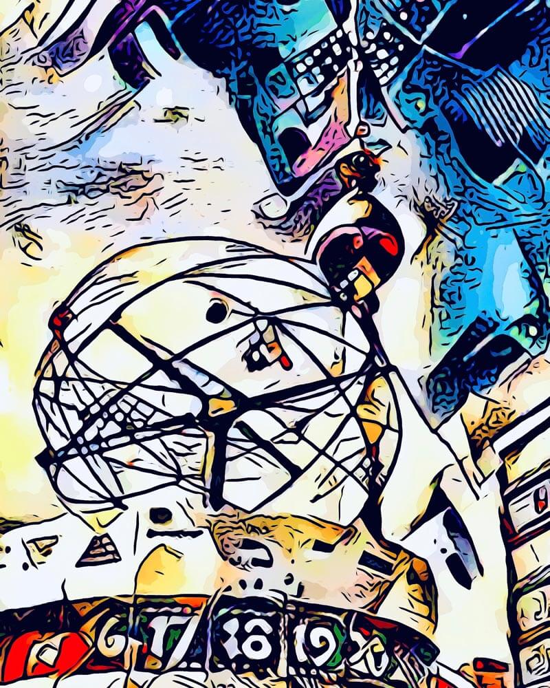 Malen nach Zahlen - Kandinsky trifft Berlin #3 - by zamart, mit Rahmen Malen nach Zahlen - Kandinsky trifft Berlin #3 - by zamart, mit Rahmen von zamart