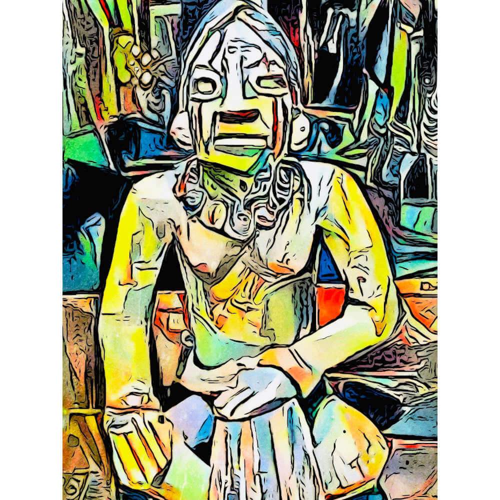 Malen nach Zahlen - Mayas Motiv 2 - Artist's Edition - by zamart, mit Rahmen Malen nach Zahlen - Mayas Motiv 2 - Artist's Edition - by zamart, mit Rahmen von zamart