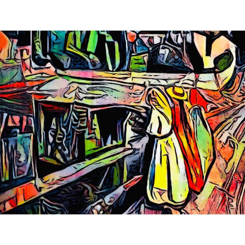 Malen nach Zahlen - Munch trifft... Weiße Nacht - Artist's Edition - by zamart, ohne Rahmen von zamart