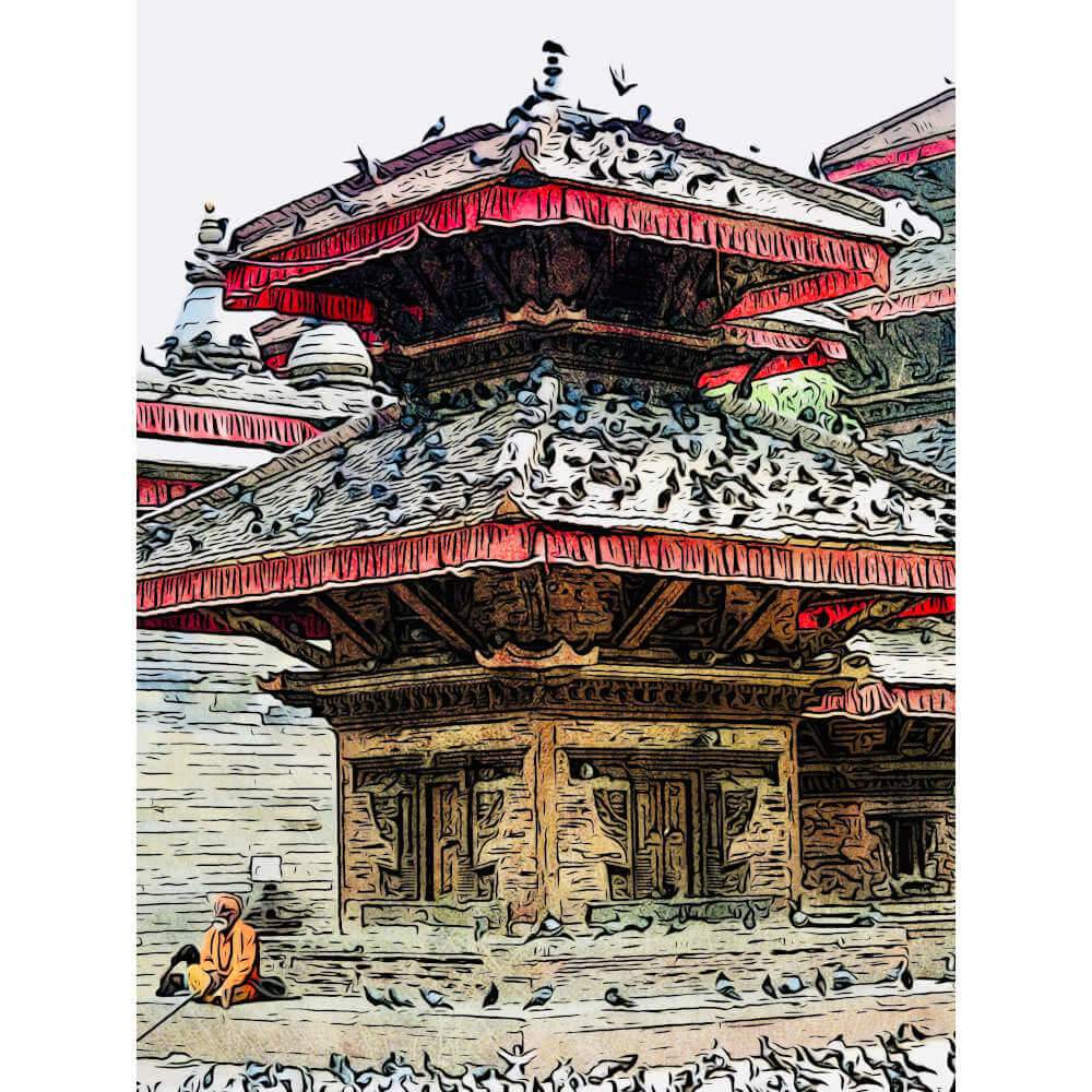 Malen nach Zahlen - Namaste Motiv 11 - Artist's Edition - by zamart, mit Rahmen Malen nach Zahlen - Namaste Motiv 11 - Artist's Edition - by zamart, mit Rahmen von zamart