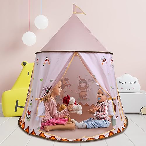 zerotop Kinderspielzelt Spielzelt für Mädchen, Kinder Spielhaus Indoor Teepee Indianerzelt Spielzelt Prinzessin, Kinder Spielzelt, Kinderzimmer Dekor- Lesezelt &Spielzimmer, für Kleinkinder 3-13 Jahre zerotop Kinderspielzelt Spielzelt für Mädchen, Kinder Spielhaus Indoor Teepee Indianerzelt Spielzelt Prinzessin, Kinder Spielzelt, Kinderzimmer Dekor- Lesezelt &Spielzimmer, für Kleinkinder 3-13 Jahre von zerotop
